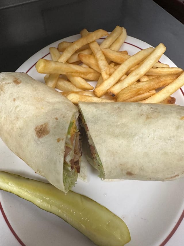 Turkey Club Wrap.