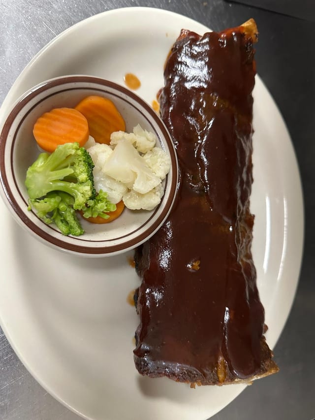BBQ Baby Back Ribs.